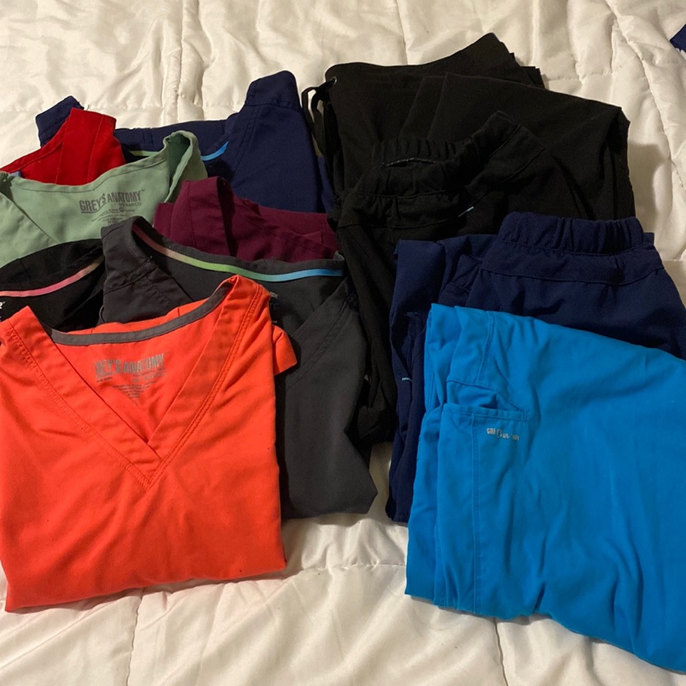 Lot of scrubs